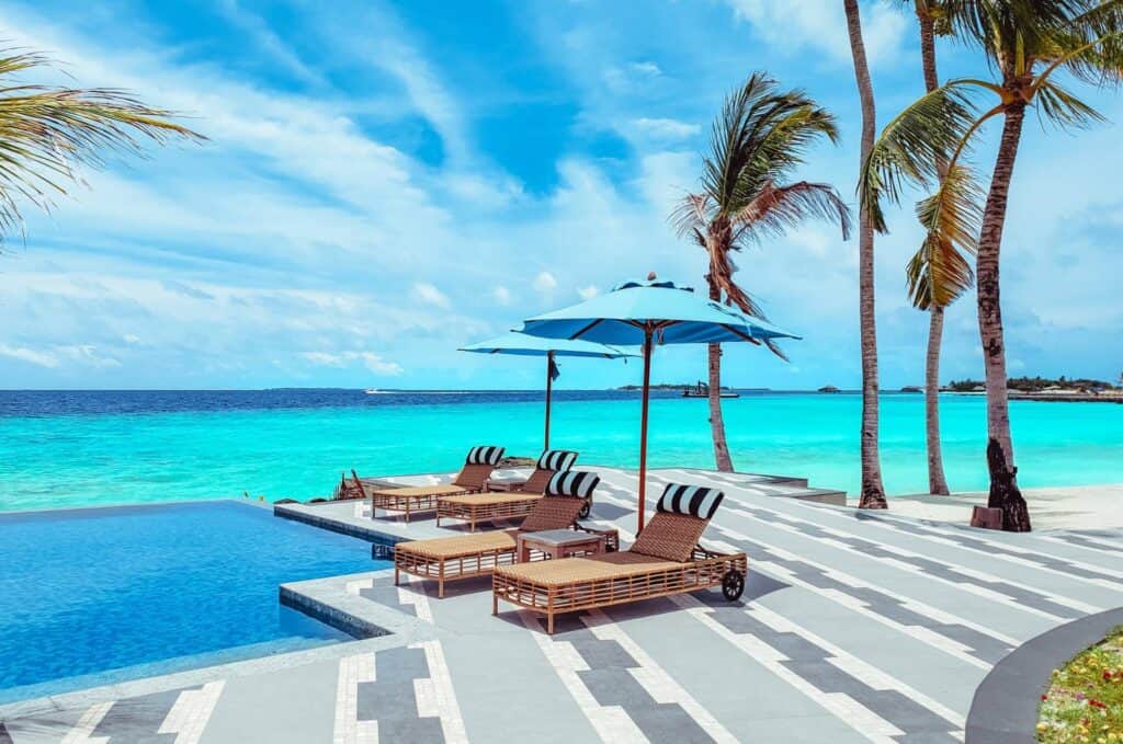 image of a caribbean resort